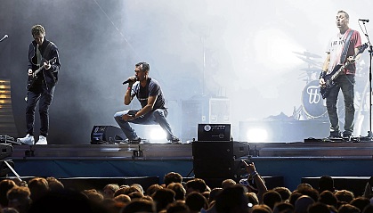 „Pfund“ haben gerade erst beim Schlossgrabenfest in Darmstadt die Bühne gerockt. IMAGO/PETER HENRICH